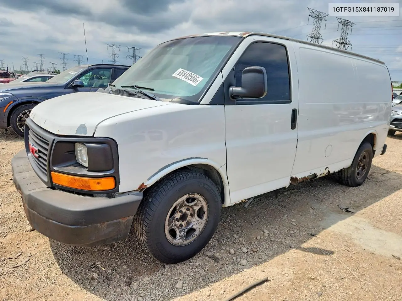 2004 GMC Savana G1500 VIN: 1GTFG15X841187019 Lot: 60448566