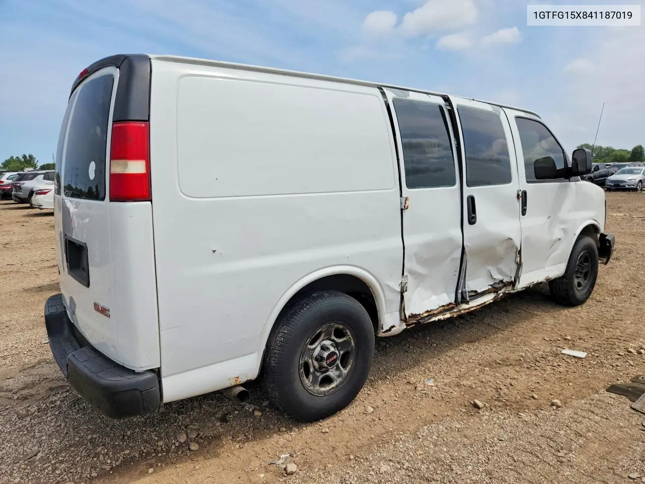 2004 GMC Savana G1500 VIN: 1GTFG15X841187019 Lot: 60448566