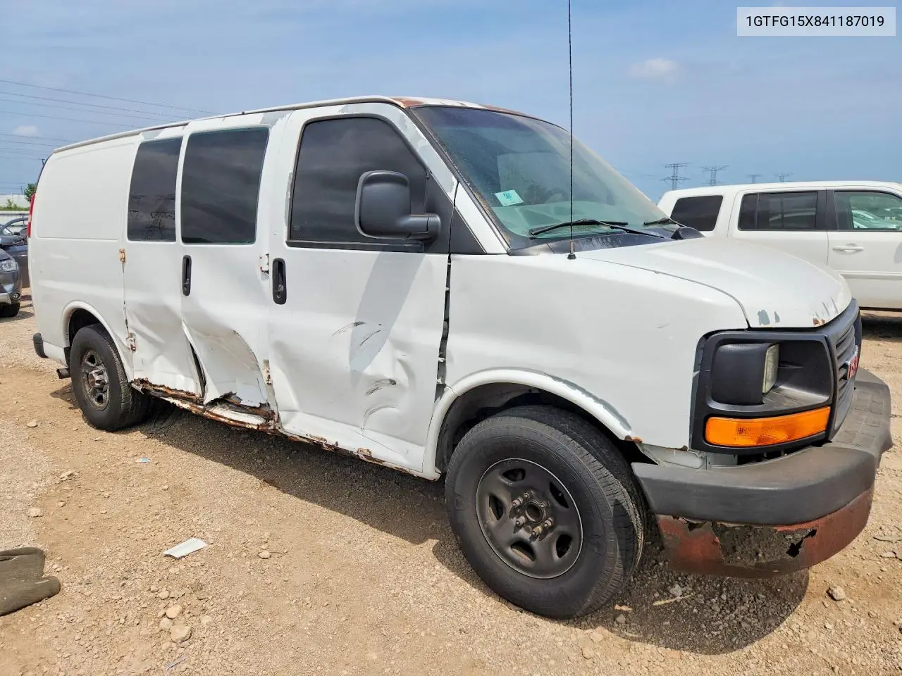 2004 GMC Savana G1500 VIN: 1GTFG15X841187019 Lot: 60448566