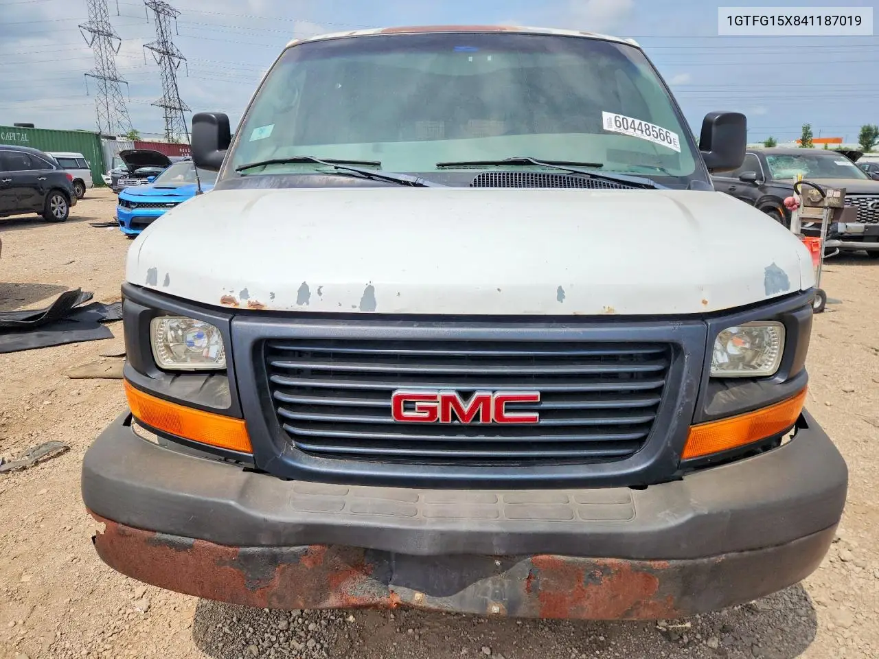 2004 GMC Savana G1500 VIN: 1GTFG15X841187019 Lot: 60448566