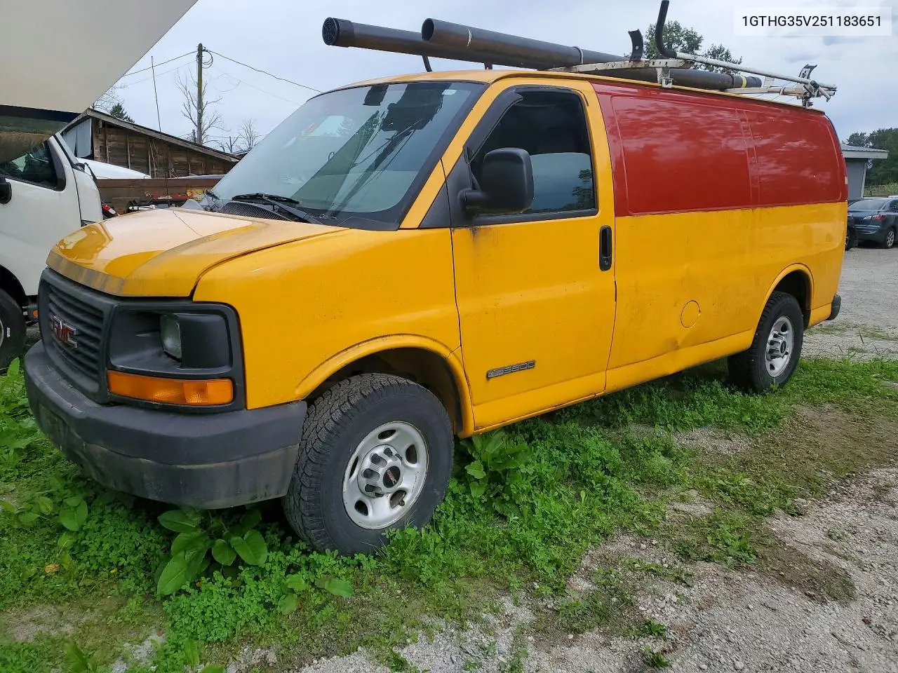 2005 GMC Savana G3500 VIN: 1GTHG35V251183651 Lot: 52514526