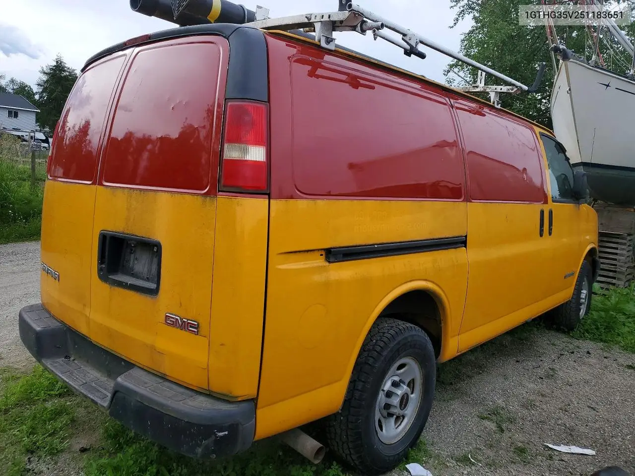 2005 GMC Savana G3500 VIN: 1GTHG35V251183651 Lot: 52514526