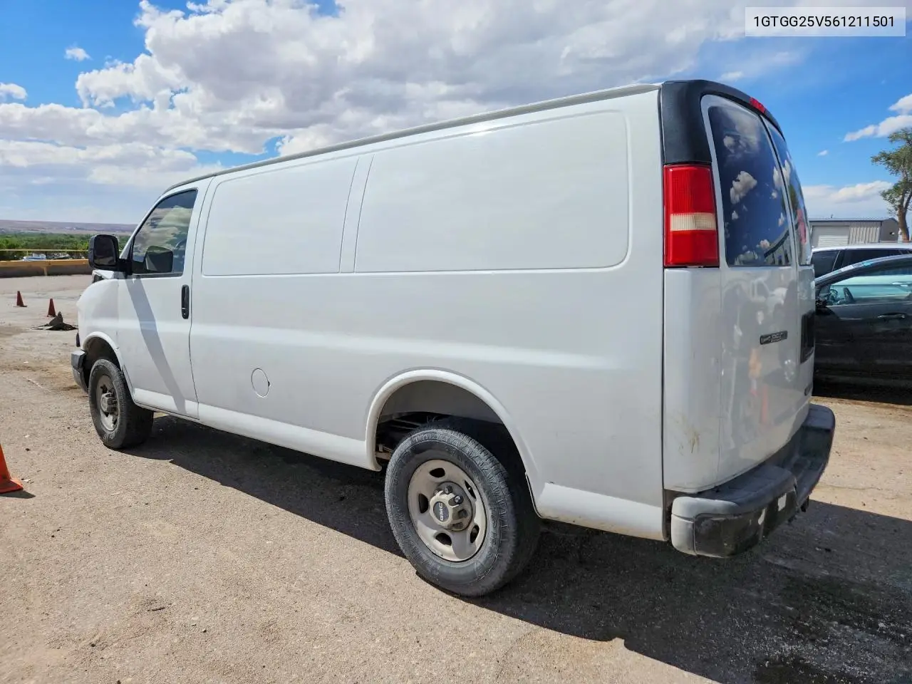 2006 GMC Savana G2500 VIN: 1GTGG25V561211501 Lot: 55053336
