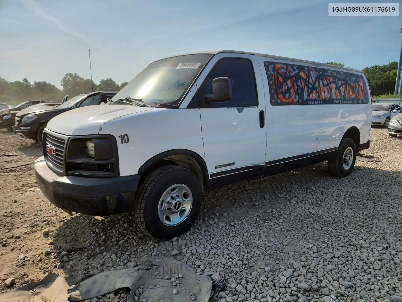 2006 GMC Savana G3500 VIN: 1GJHG39UX61176619 Lot: 58660596