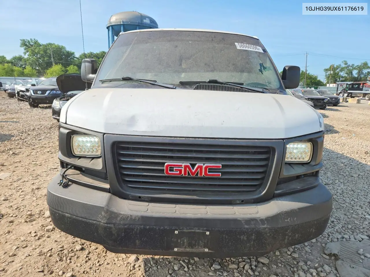 2006 GMC Savana G3500 VIN: 1GJHG39UX61176619 Lot: 58660596