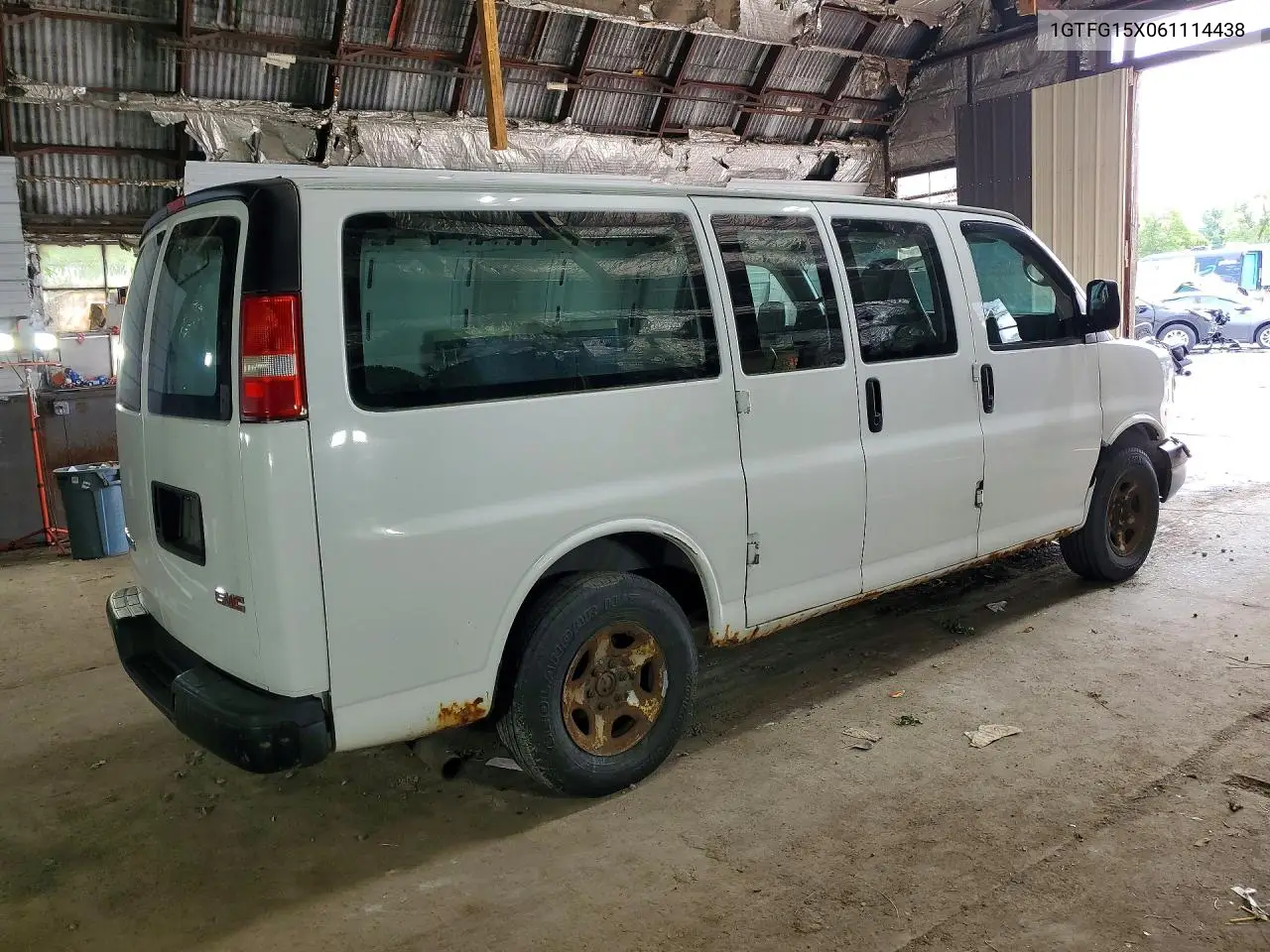 2006 GMC Savana 1500 Delivery Van VIN: 1GTFG15X061114438 Lot: 60588966
