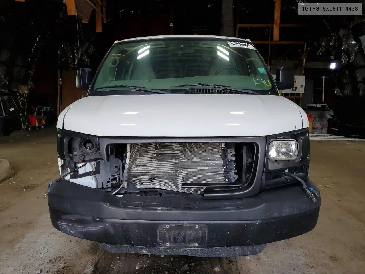 2006 GMC Savana 1500 Delivery Van VIN: 1GTFG15X061114438 Lot: 60588966