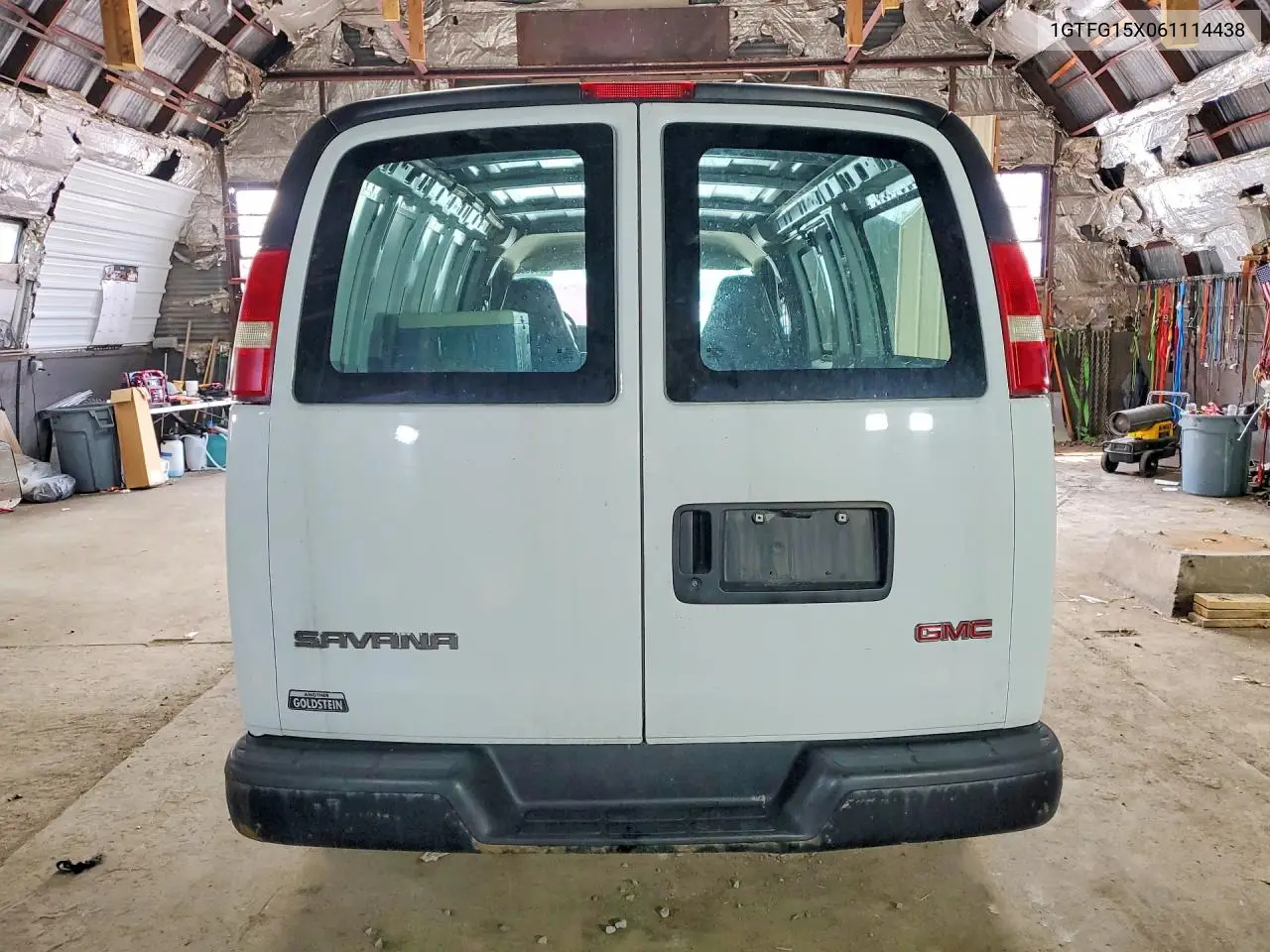 2006 GMC Savana 1500 Delivery Van VIN: 1GTFG15X061114438 Lot: 60588966