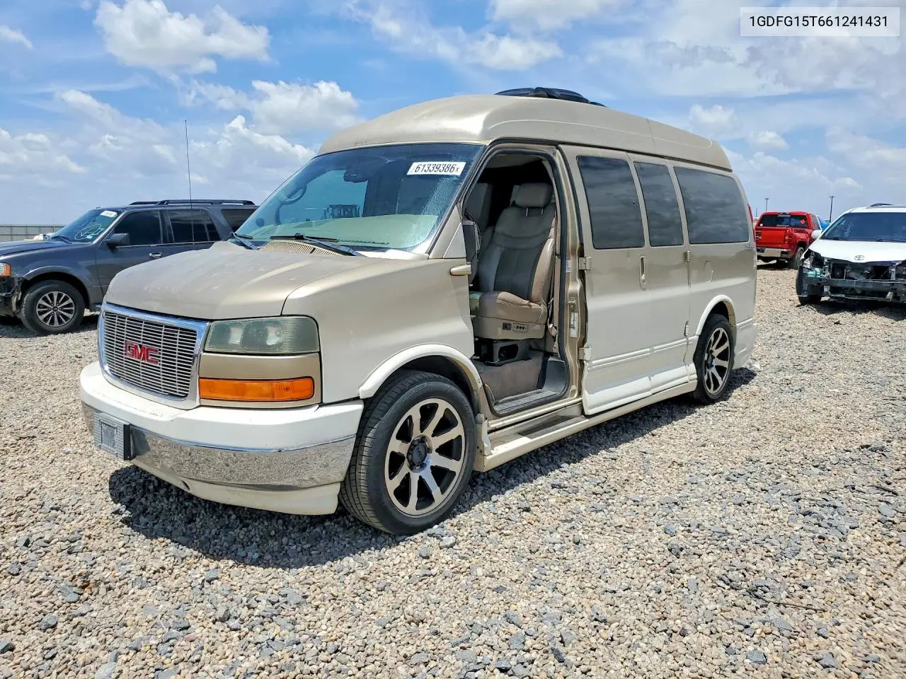 2006 GMC Savana Rv G1500 VIN: 1GDFG15T661241431 Lot: 61339386