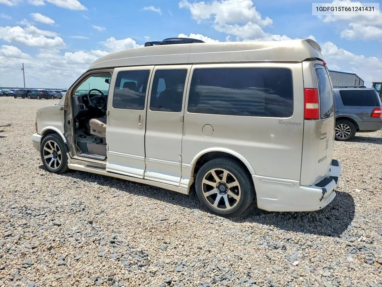 2006 GMC Savana Rv G1500 VIN: 1GDFG15T661241431 Lot: 61339386