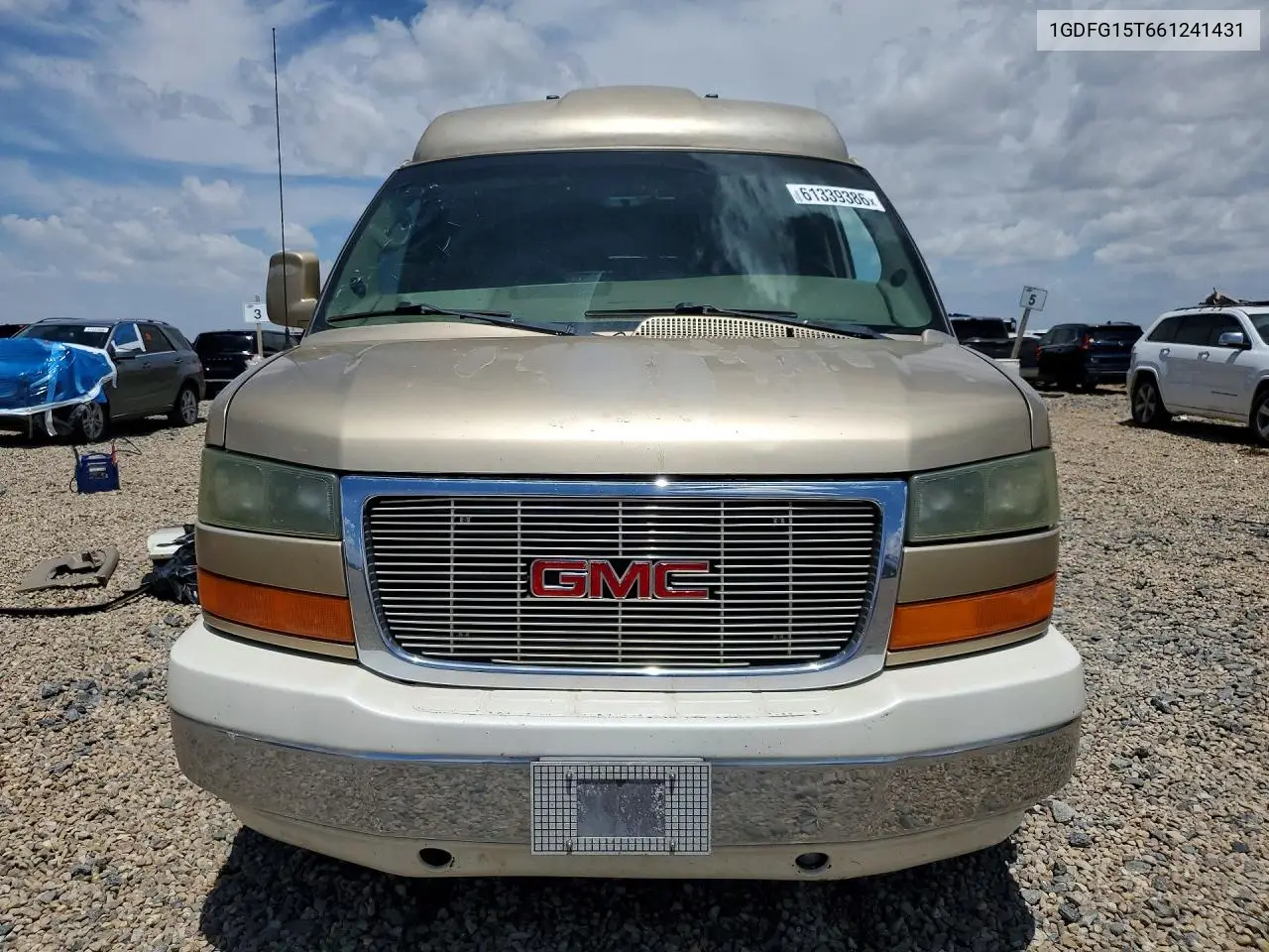 2006 GMC Savana Rv G1500 VIN: 1GDFG15T661241431 Lot: 61339386