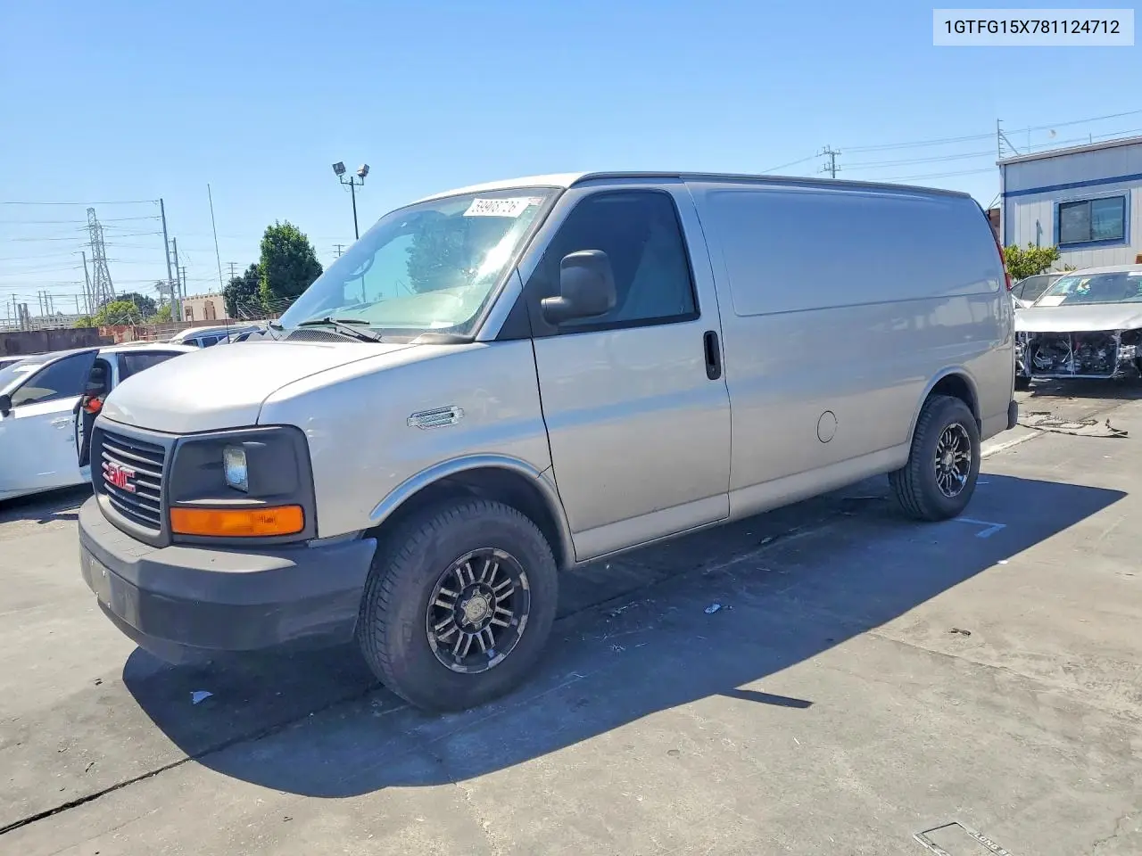 2008 GMC Savana G1500 VIN: 1GTFG15X781124712 Lot: 59908726