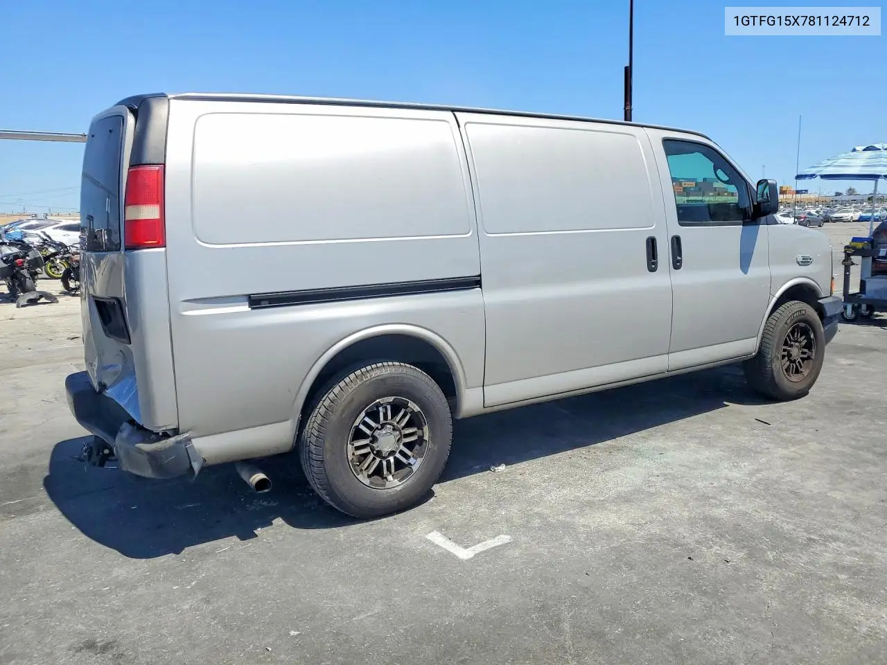 2008 GMC Savana G1500 VIN: 1GTFG15X781124712 Lot: 59908726