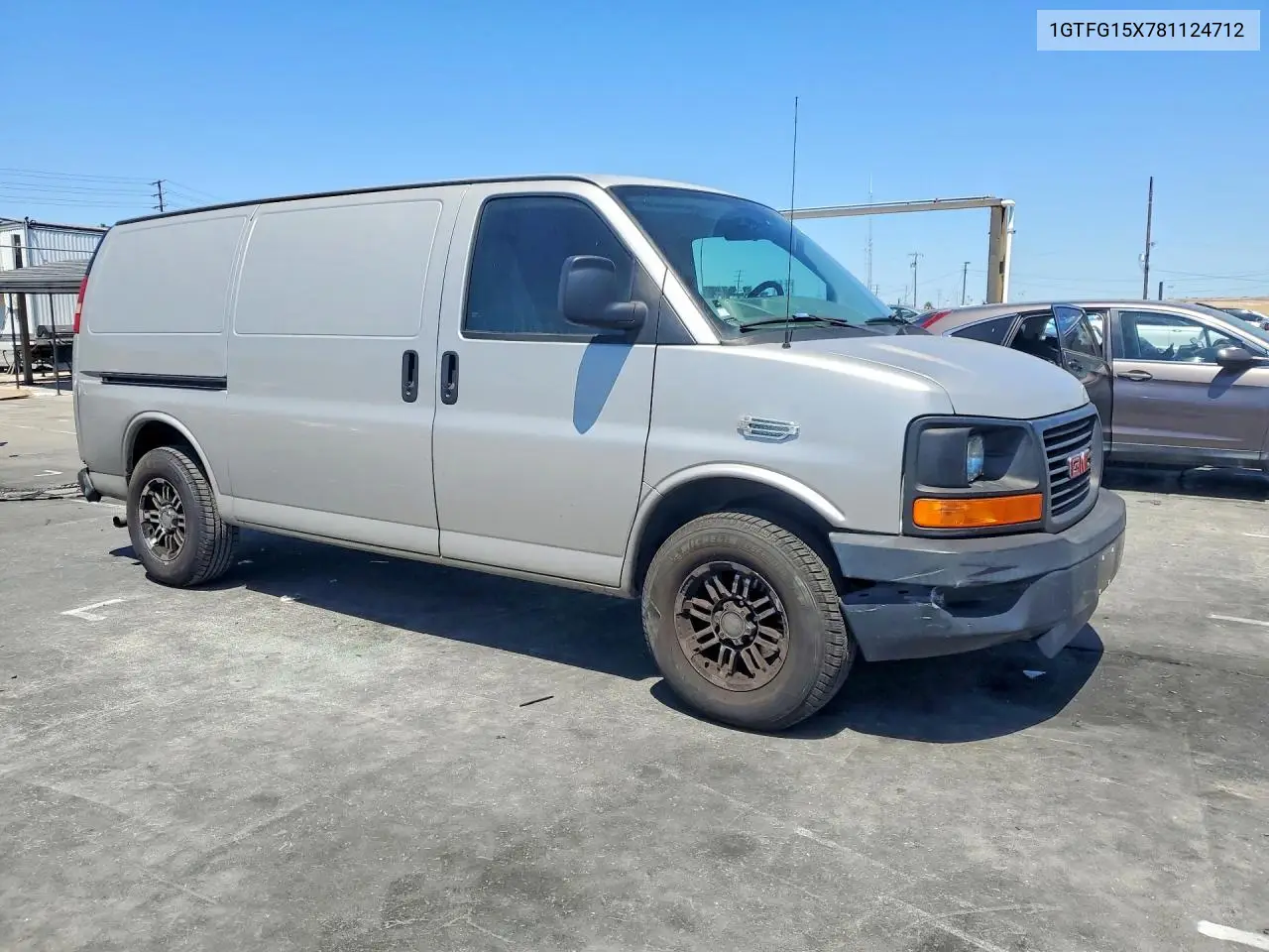 2008 GMC Savana G1500 VIN: 1GTFG15X781124712 Lot: 59908726