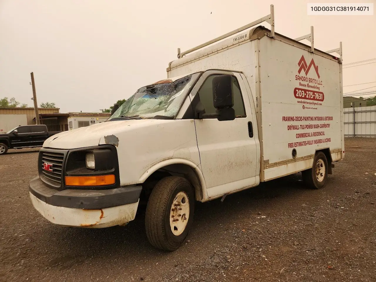 2008 GMC Savana Cutaway G3500 VIN: 1GDGG31C381914071 Lot: 60807776