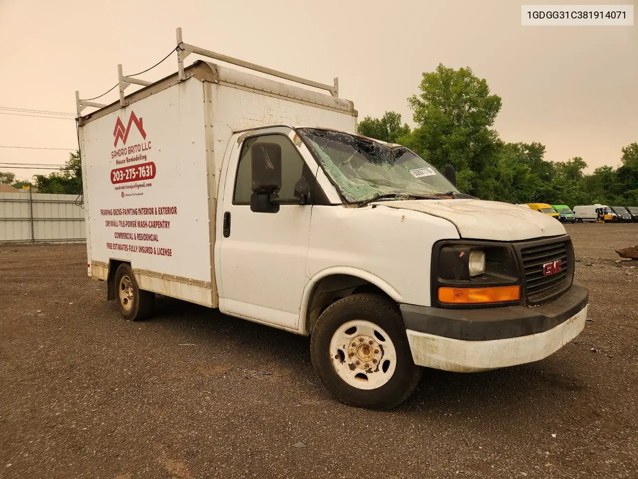 2008 GMC Savana Cutaway G3500 VIN: 1GDGG31C381914071 Lot: 60807776