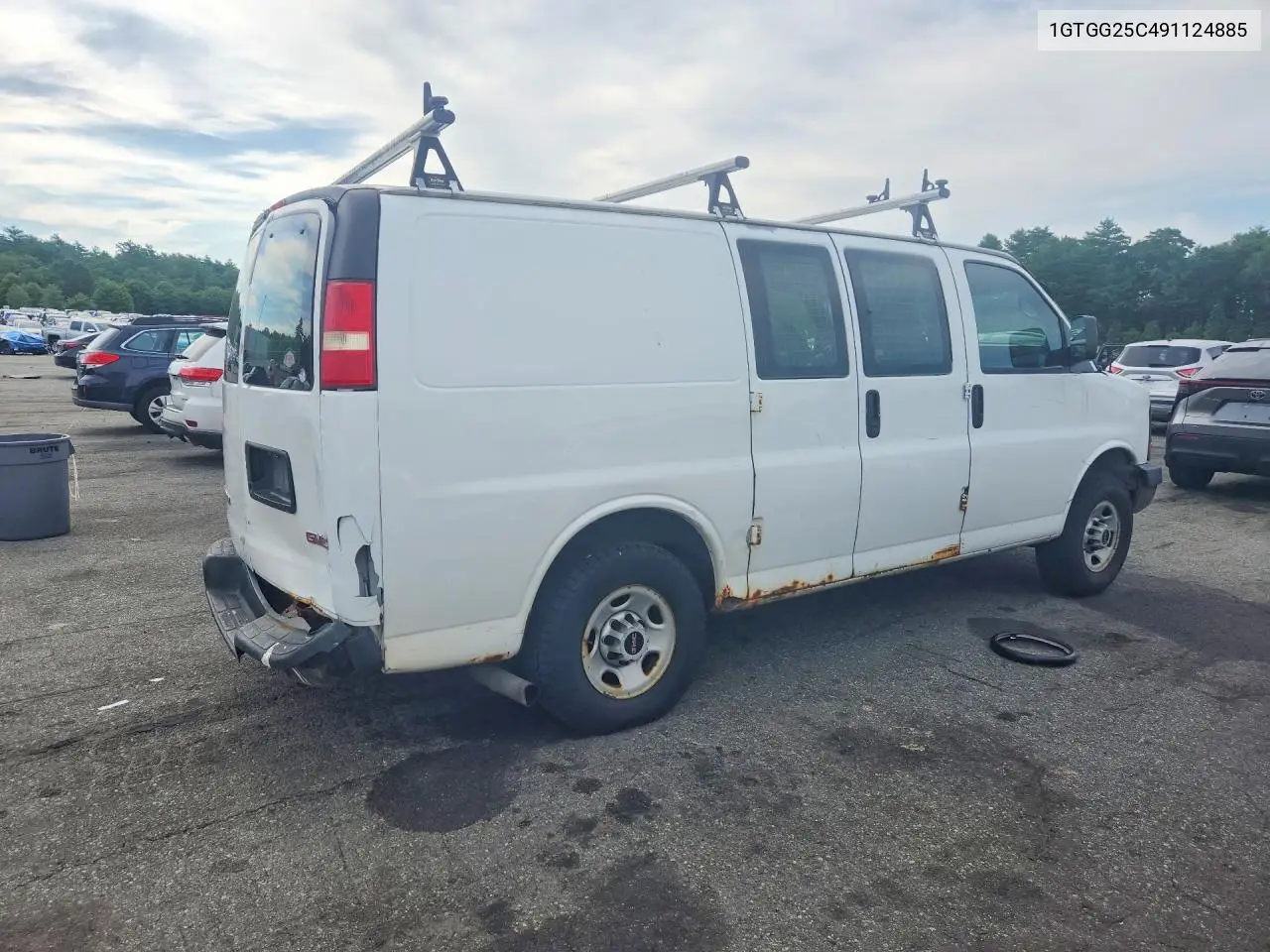 2009 GMC Savana G2500 VIN: 1GTGG25C491124885 Lot: 60432426