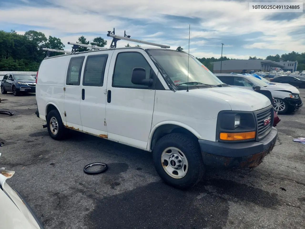 2009 GMC Savana G2500 VIN: 1GTGG25C491124885 Lot: 60432426
