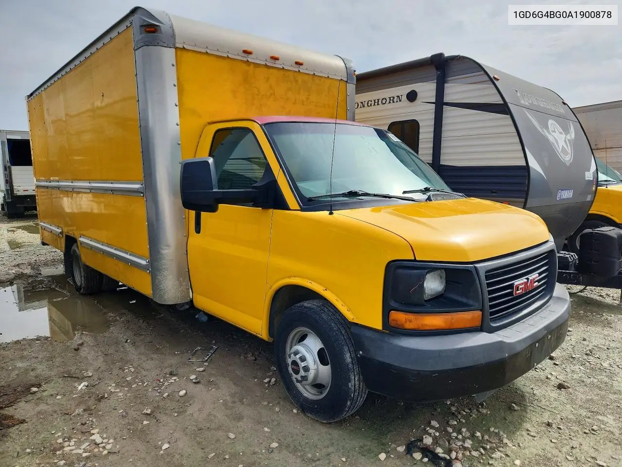 2010 GMC Savana Box Truck VIN: 1GD6G4BG0A1900878 Lot: 57337626