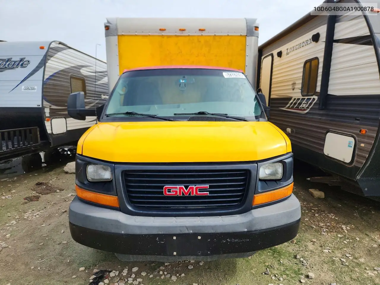 2010 GMC Savana Box Truck VIN: 1GD6G4BG0A1900878 Lot: 57337626
