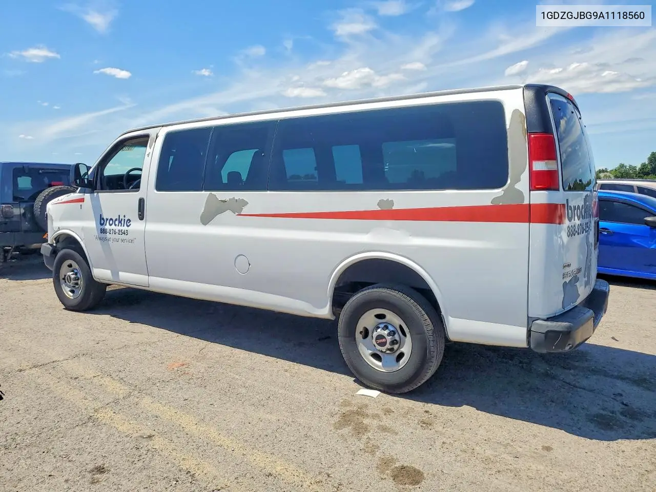2010 GMC Savana G2500 Paratransit VIN: 1GDZGJBG9A1118560 Lot: 57757466