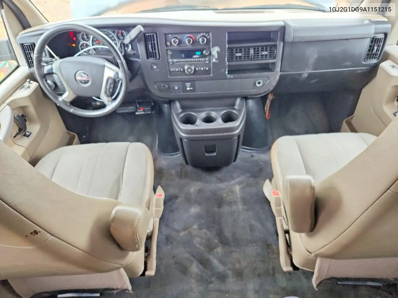 2010 GMC Savana G3500 Lt VIN: 1GJ2G1DG9A1151215 Lot: 58360026