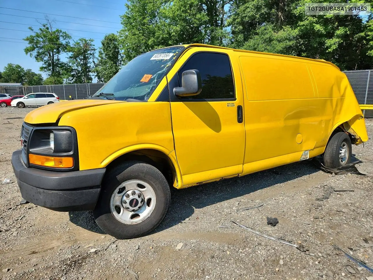 2010 GMC Savana G3500 VIN: 1GT2GUBA8A1901453 Lot: 60287356