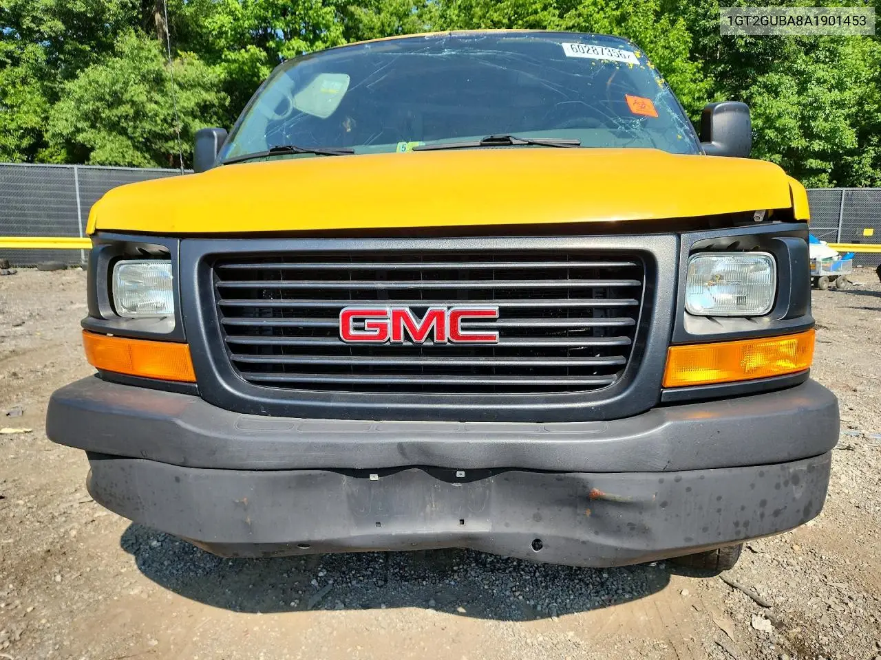 2010 GMC Savana G3500 VIN: 1GT2GUBA8A1901453 Lot: 60287356
