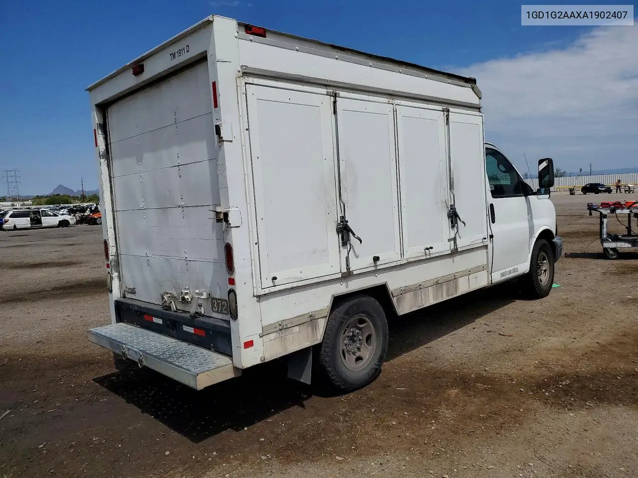 2010 GMC Savana Cutaway G3500 VIN: 1GD1G2AAXA1902407 Lot: 61009856