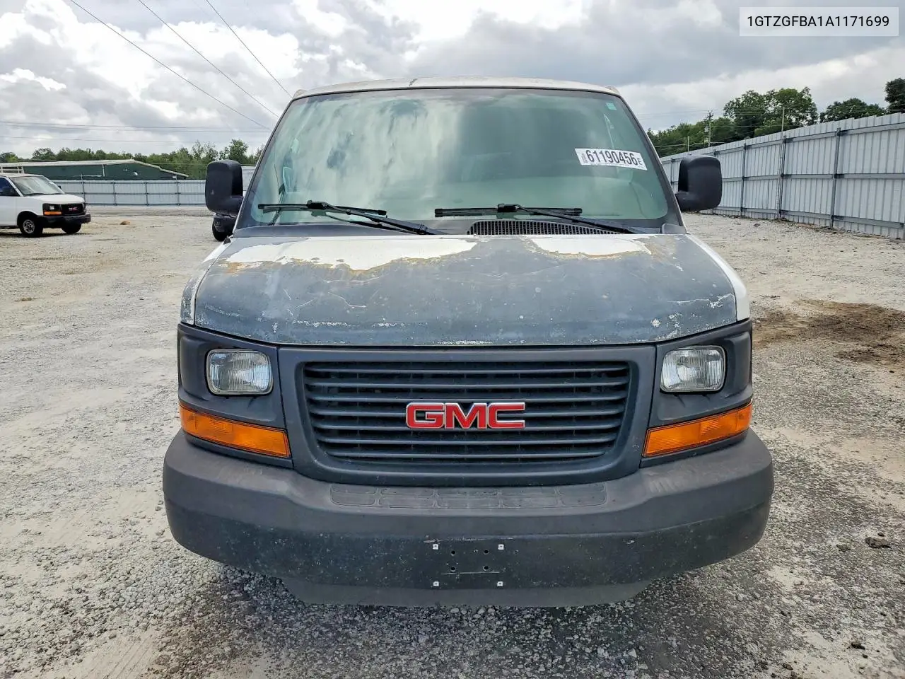 2010 GMC Savana G2500 VIN: 1GTZGFBA1A1171699 Lot: 61190456