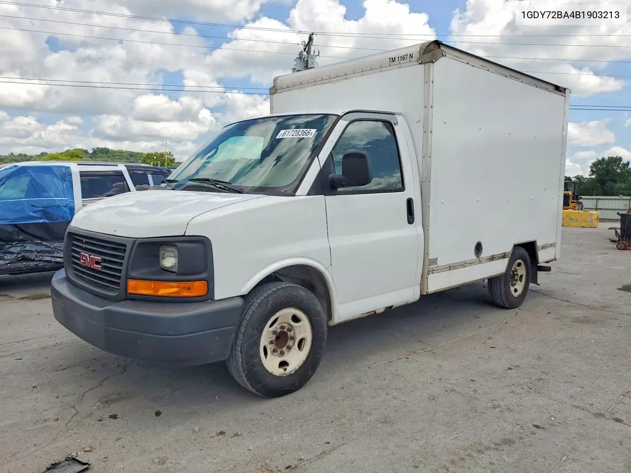 2011 GMC Savana Cutaway G3500 VIN: 1GDY72BA4B1903213 Lot: 61728366