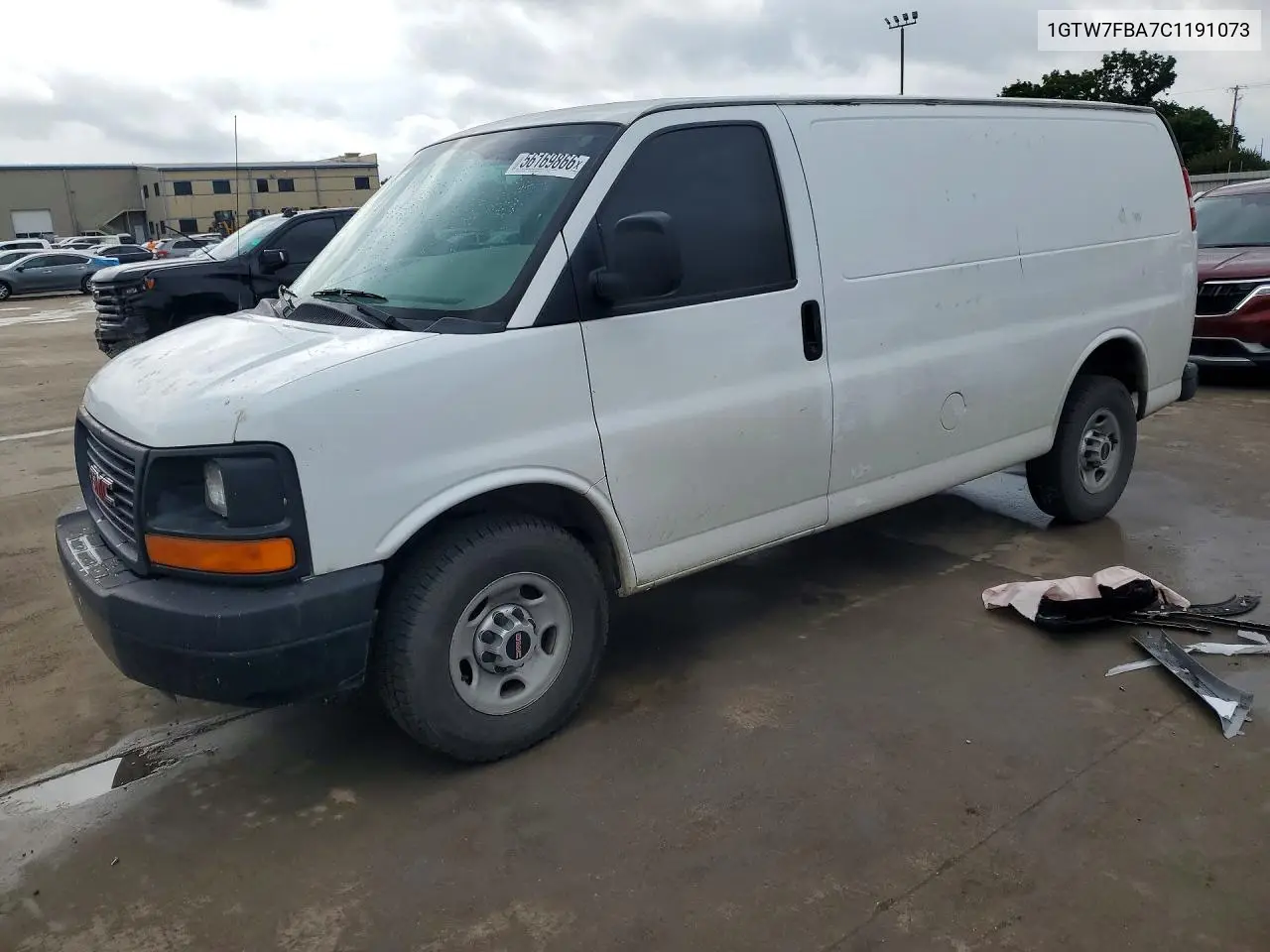 2012 GMC Savana G2500 VIN: 1GTW7FBA7C1191073 Lot: 56169866