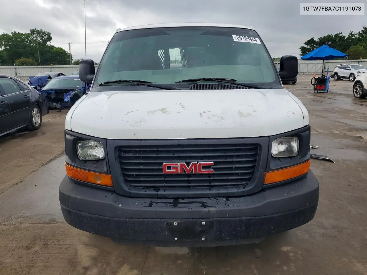 2012 GMC Savana G2500 VIN: 1GTW7FBA7C1191073 Lot: 56169866