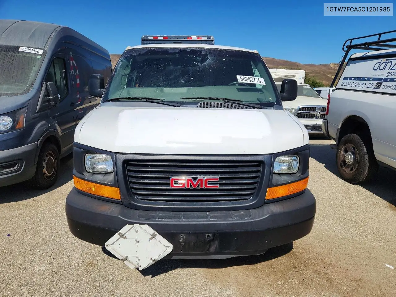 2012 GMC Savana G2500 VIN: 1GTW7FCA5C1201985 Lot: 56882776