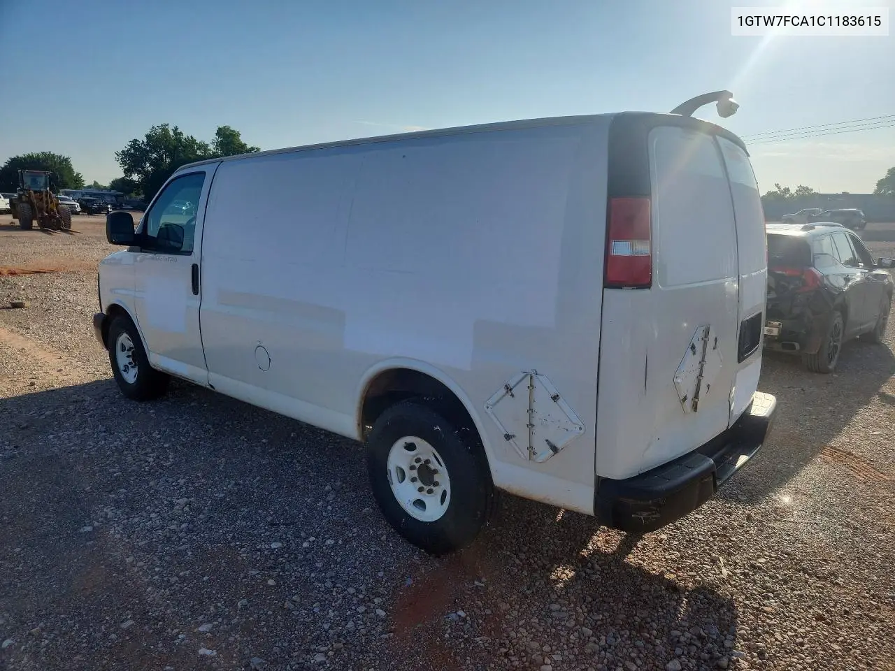 2012 GMC Savana 2500 Cargo Delivery Van VIN: 1GTW7FCA1C1183615 Lot: 59534236