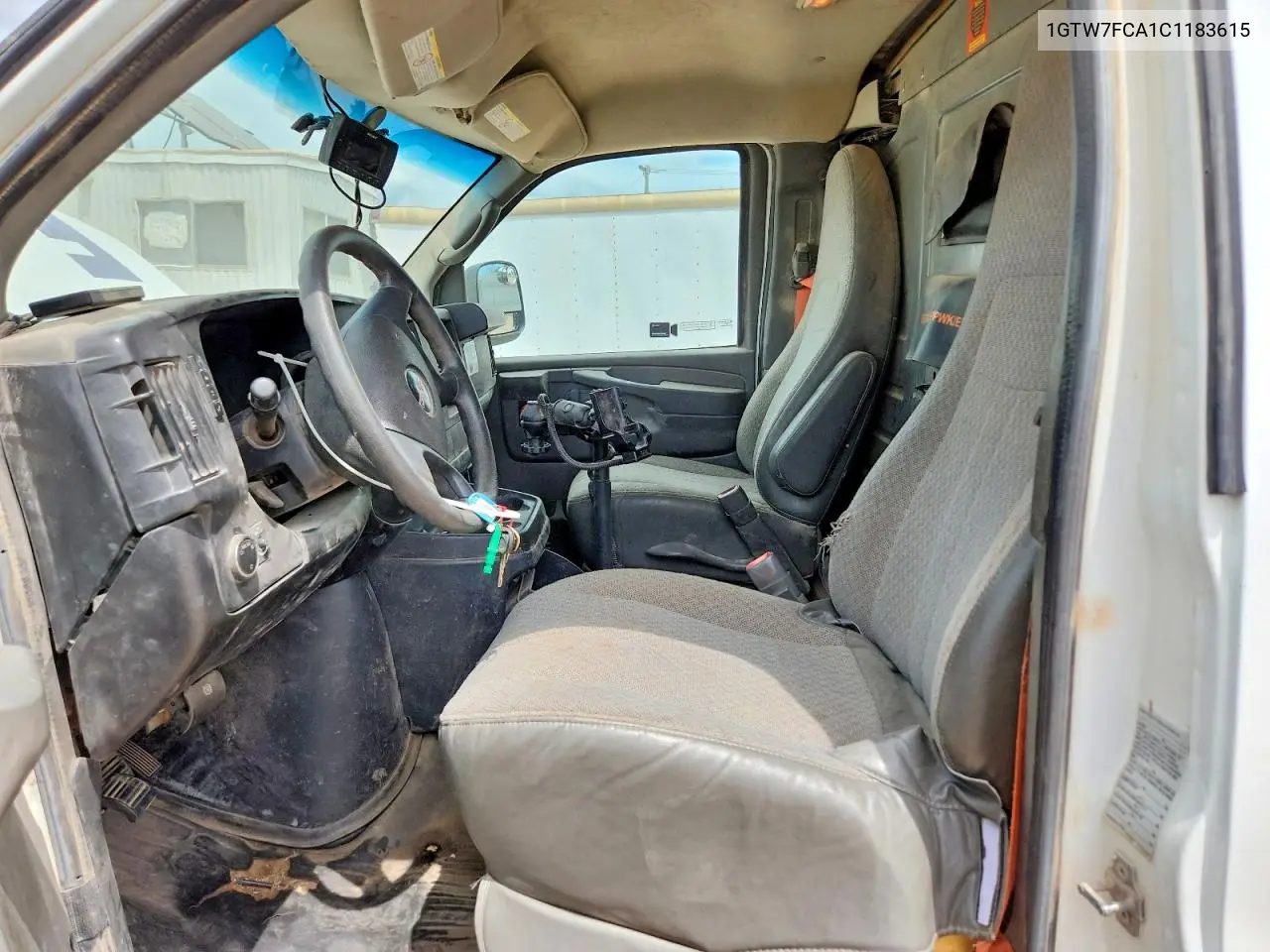 2012 GMC Savana 2500 Cargo Delivery Van VIN: 1GTW7FCA1C1183615 Lot: 59534236