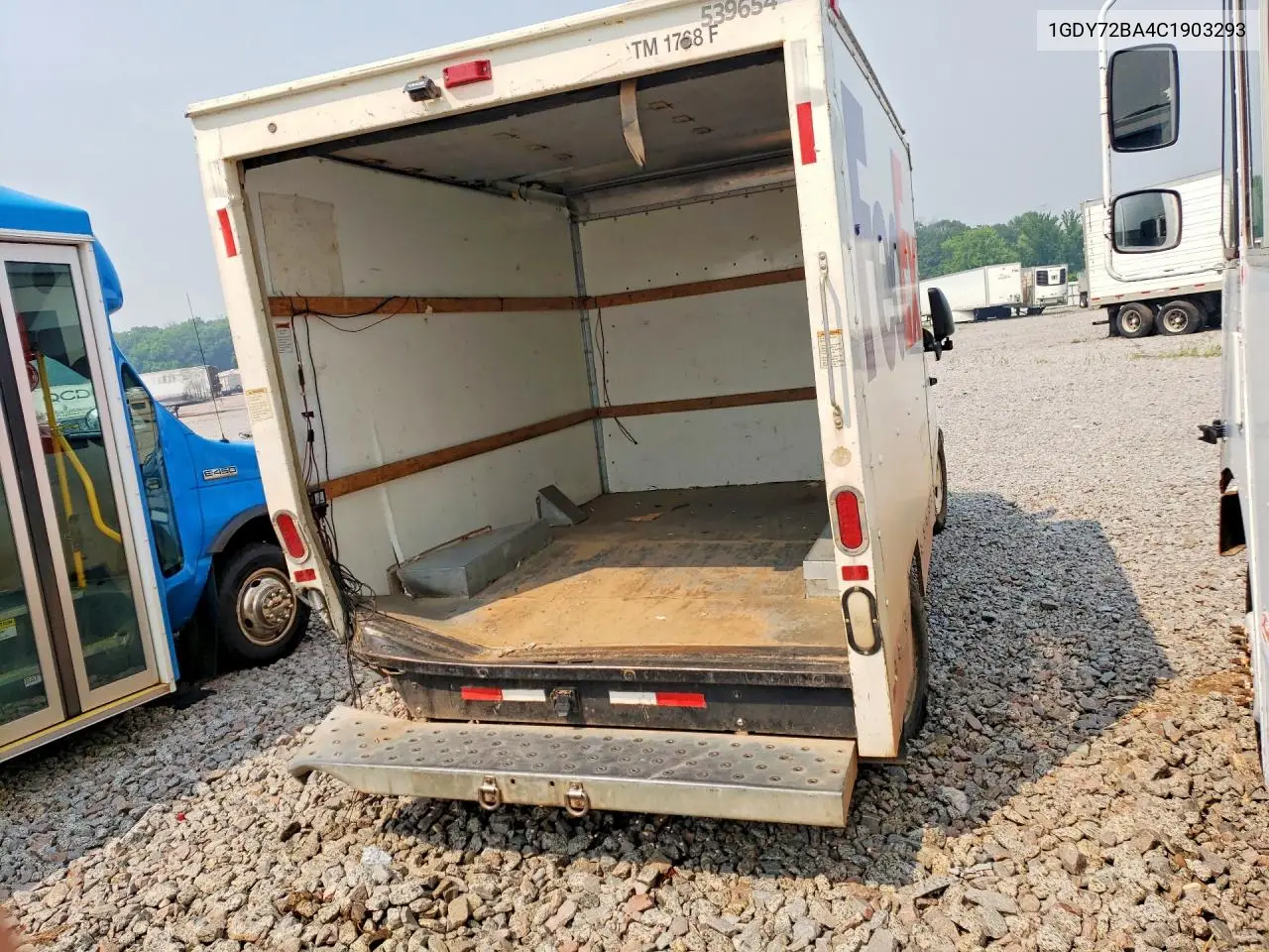 2012 GMC Savana Cutaway G3500 VIN: 1GDY72BA4C1903293 Lot: 61404146