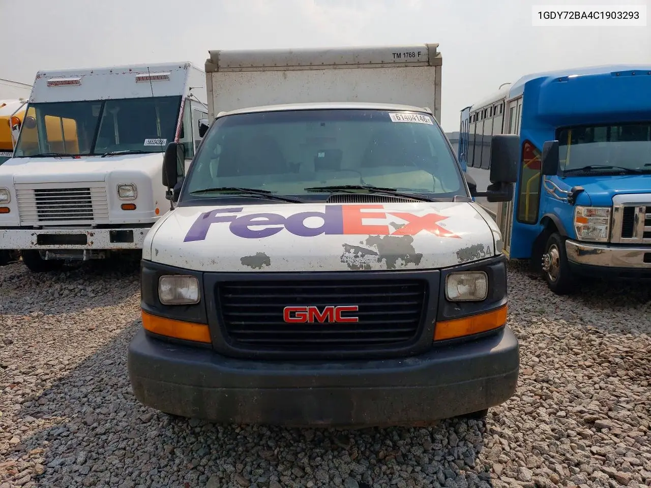 2012 GMC Savana Cutaway G3500 VIN: 1GDY72BA4C1903293 Lot: 61404146