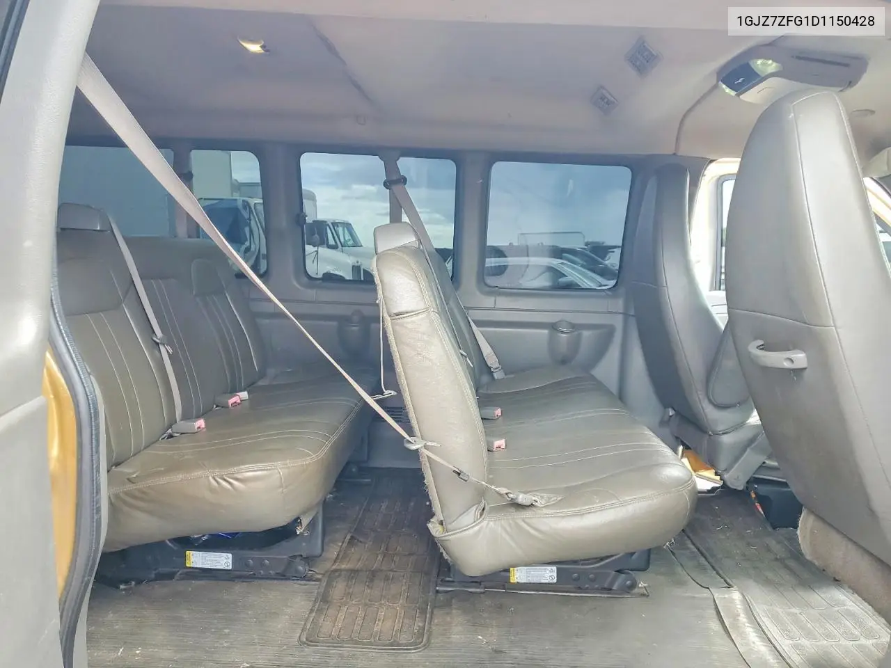 2013 GMC Savana G3500 Ls VIN: 1GJZ7ZFG1D1150428 Lot: 57135496
