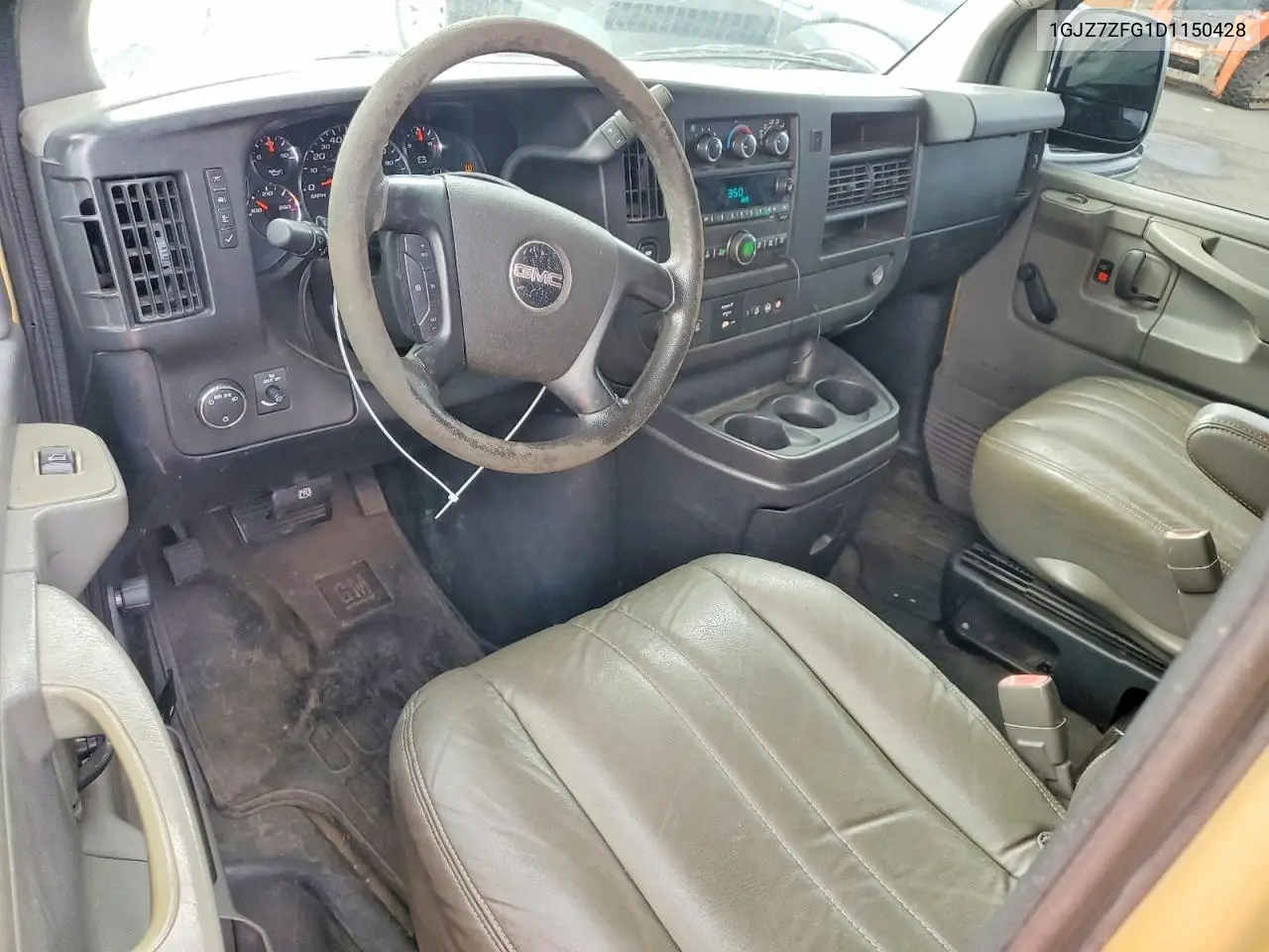 2013 GMC Savana G3500 Ls VIN: 1GJZ7ZFG1D1150428 Lot: 57135496
