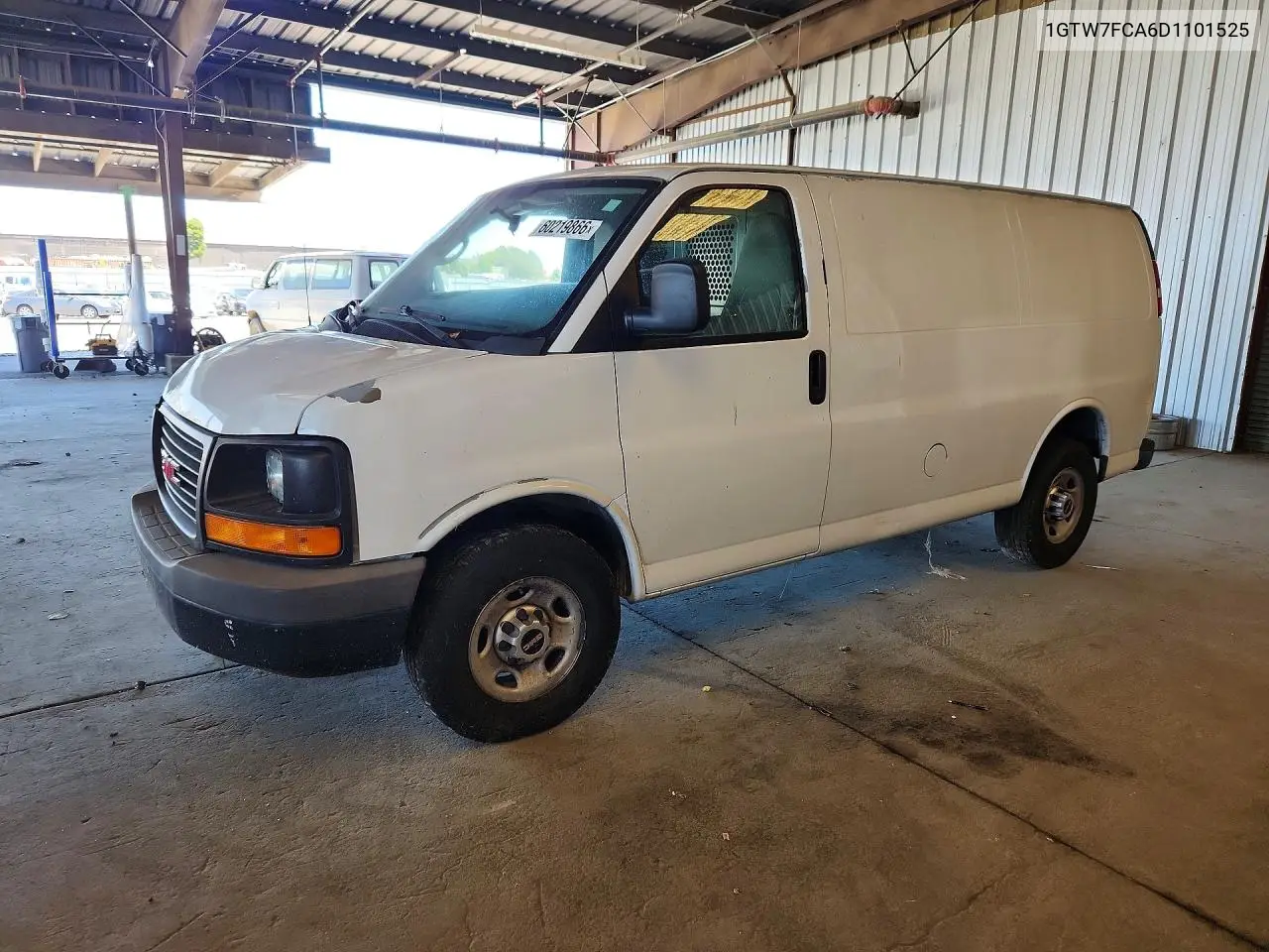 2013 GMC Savana G2500 Delivery Van VIN: 1GTW7FCA6D1101525 Lot: 60219866