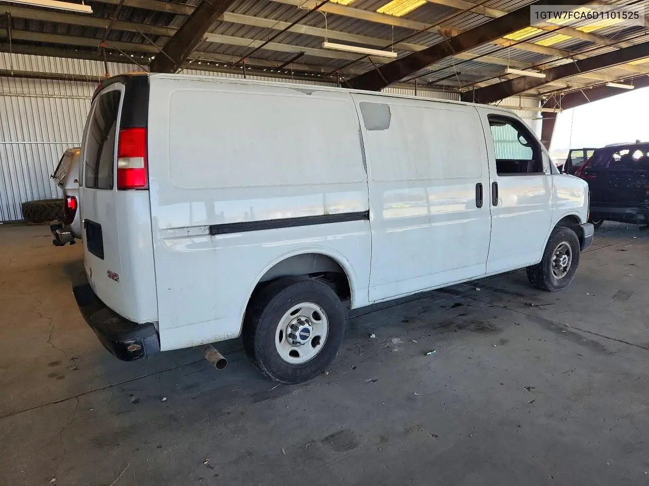 2013 GMC Savana G2500 Delivery Van VIN: 1GTW7FCA6D1101525 Lot: 60219866