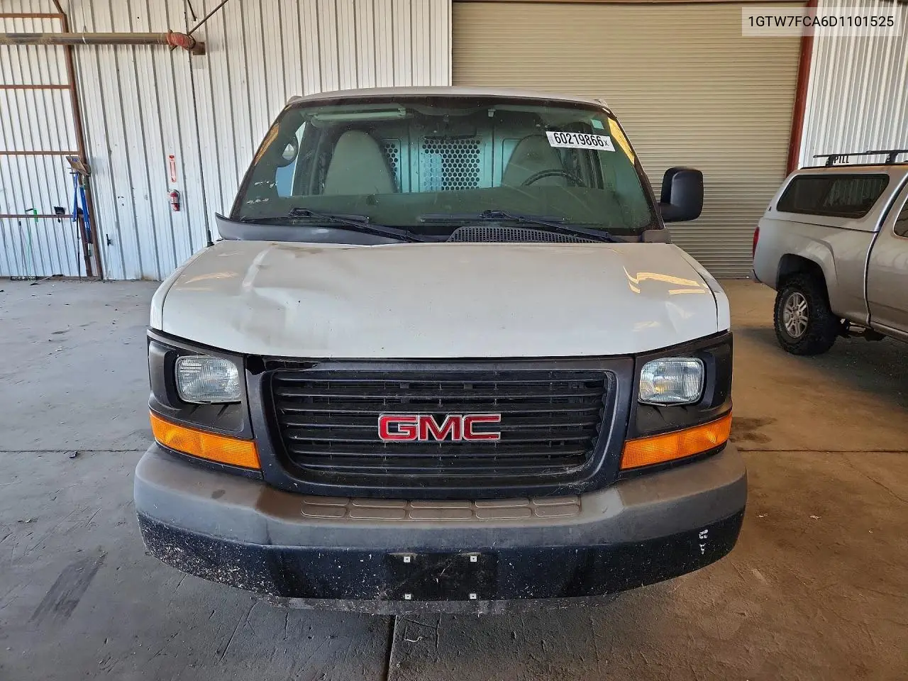 2013 GMC Savana G2500 Delivery Van VIN: 1GTW7FCA6D1101525 Lot: 60219866