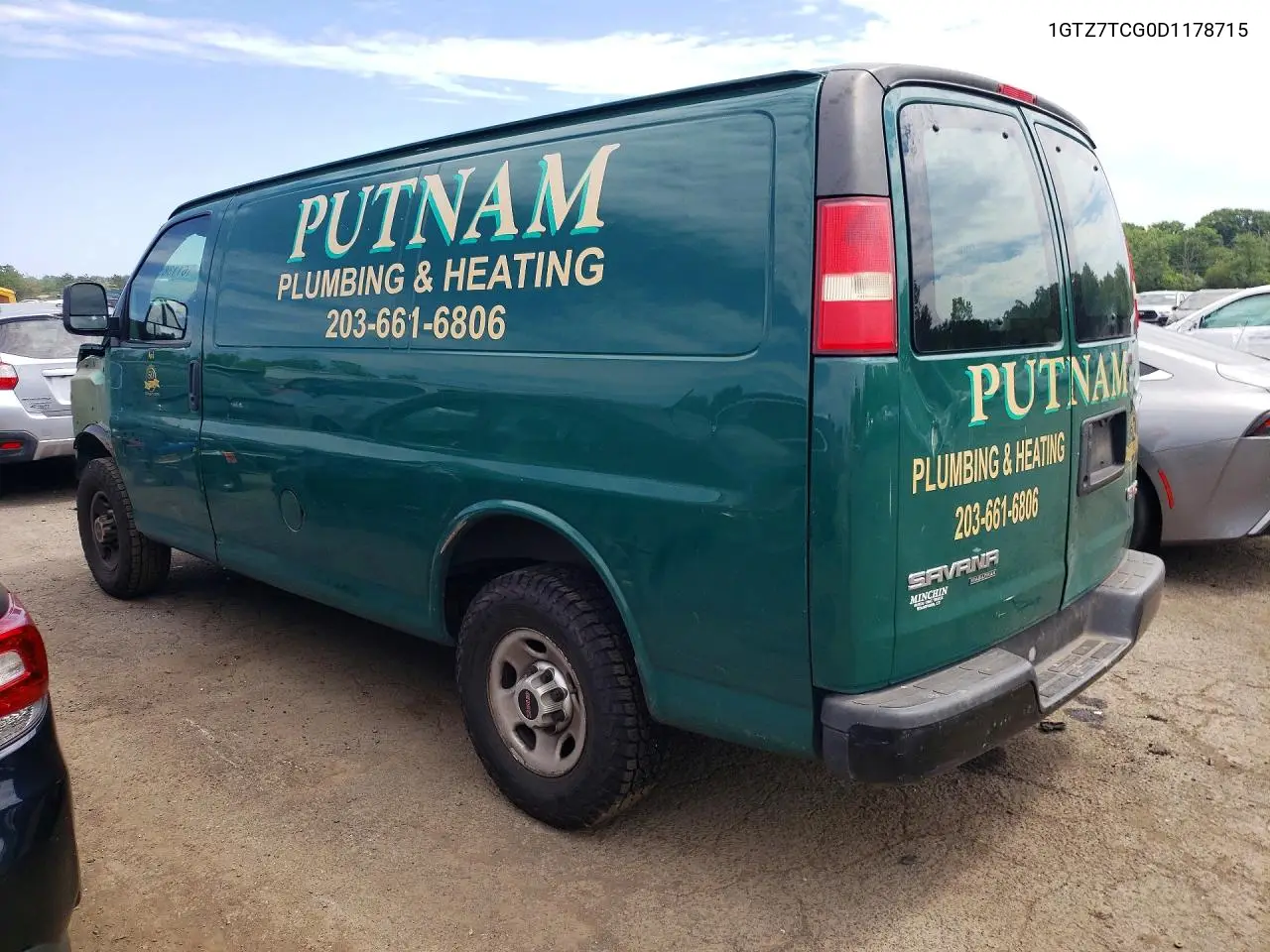2013 GMC Savana G3500 VIN: 1GTZ7TCG0D1178715 Lot: 61136906