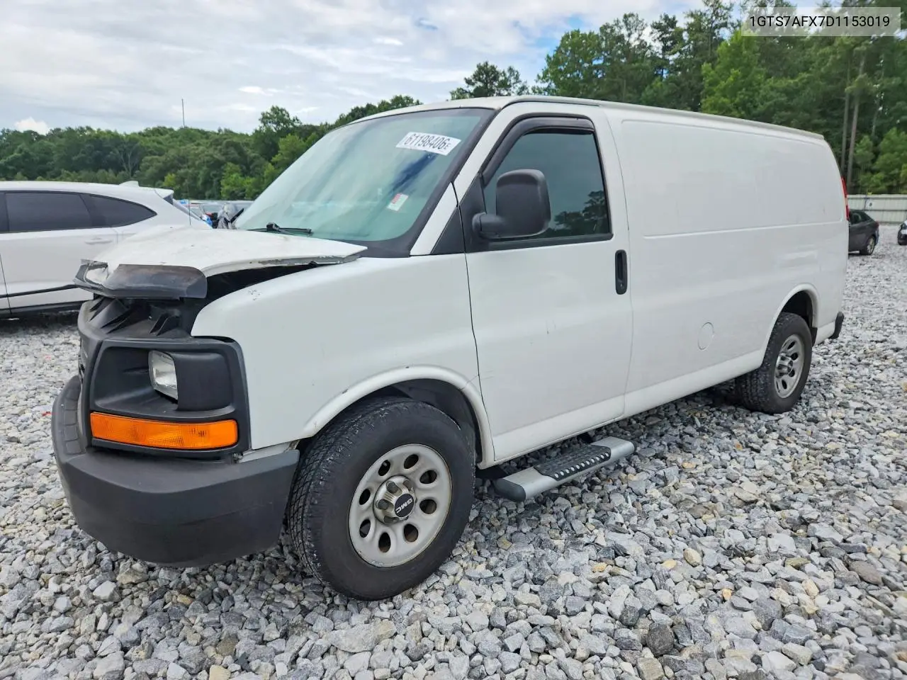 2013 GMC Savana G1500 VIN: 1GTS7AFX7D1153019 Lot: 61198406