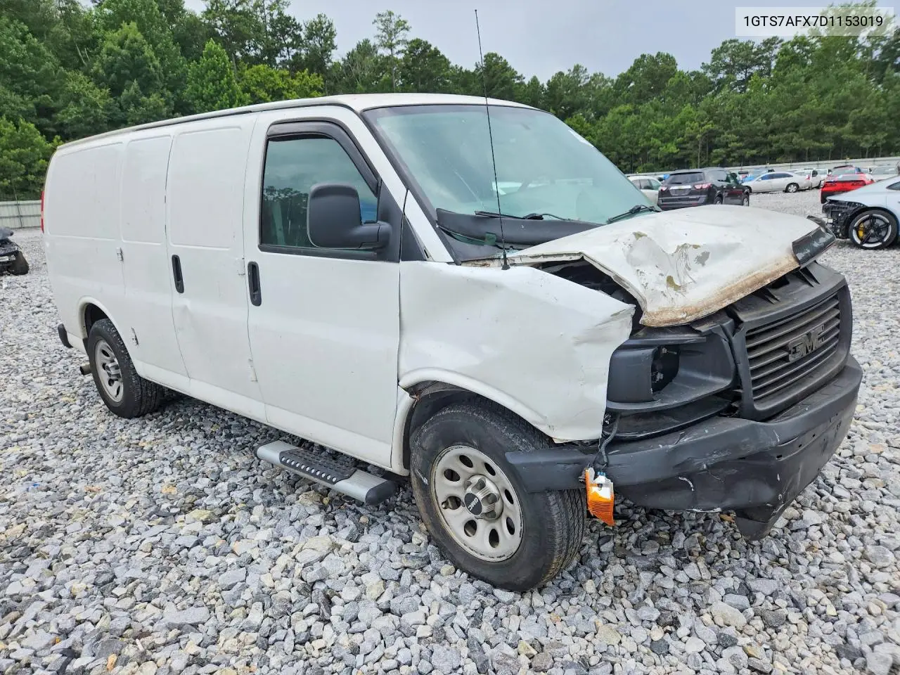 2013 GMC Savana G1500 VIN: 1GTS7AFX7D1153019 Lot: 61198406