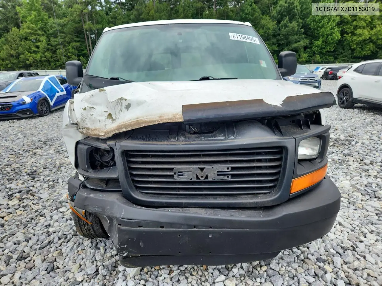 2013 GMC Savana G1500 VIN: 1GTS7AFX7D1153019 Lot: 61198406