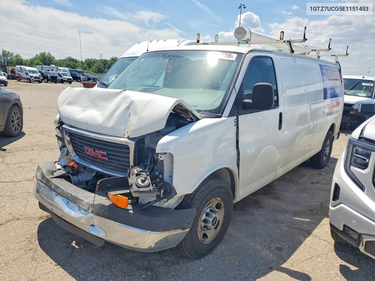 2014 GMC Savana G3500 VIN: 1GTZ7UCG5E1151453 Lot: 55788906