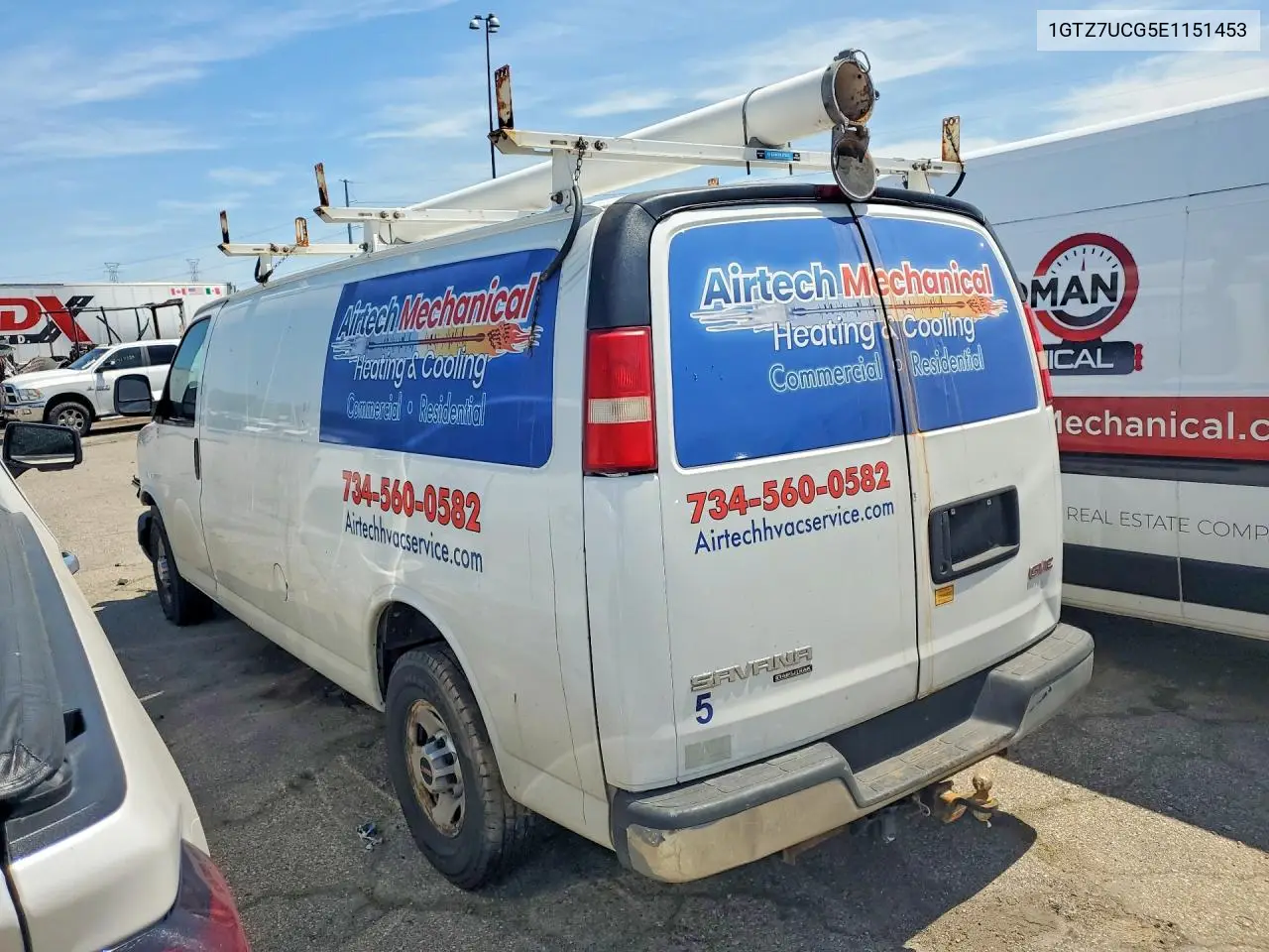 2014 GMC Savana G3500 VIN: 1GTZ7UCG5E1151453 Lot: 55788906