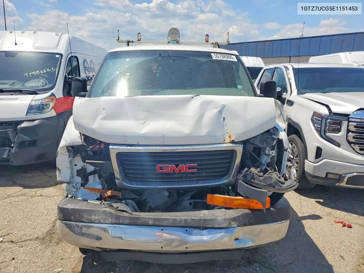 2014 GMC Savana G3500 VIN: 1GTZ7UCG5E1151453 Lot: 55788906
